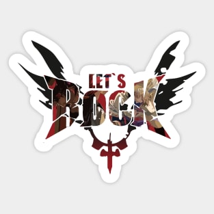 Let's Rock! Sticker